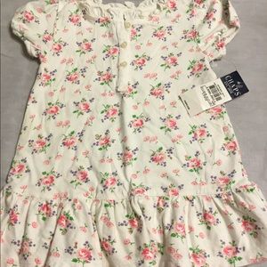 Baby Girl Chaps flower dress